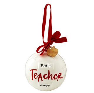 Mud Pie Round Christmas Tree Ornaments