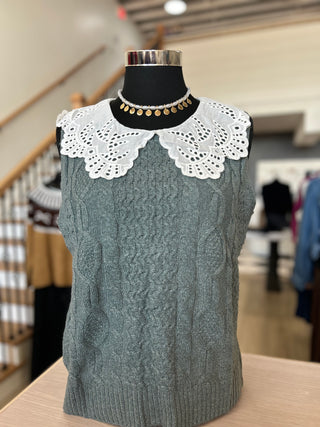 Front view sweater vest