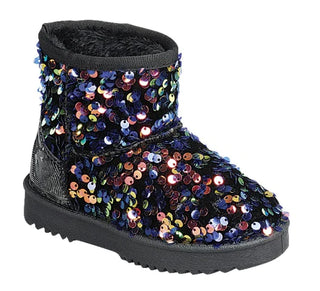 Kids Sequin Dazzle Boots