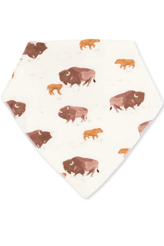 Infants: Angel Dear American Buffalo Bandana Bib