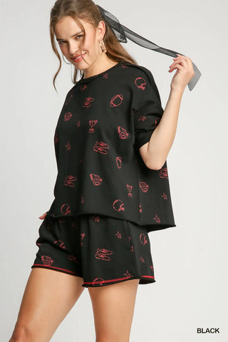 Game On Graphic Top