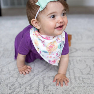 Copper Pearl Bloom Bandana Bibs