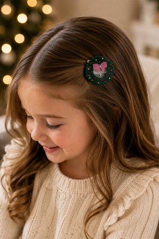 Girls: Mud Pie Holiday Claw Clips