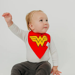 Copper Pearl Wonder Woman Bandana Bibs