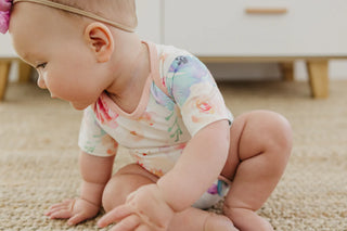 Copper Pearl Bloom Short Sleeve Body Suit