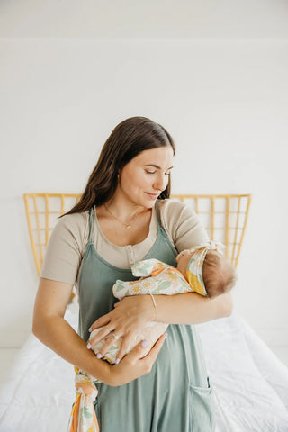 Copper Pearl Rose Knotted Gown