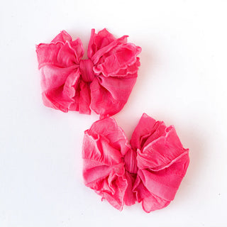 In Awe Ruffle Clip Bow Piggy Sets