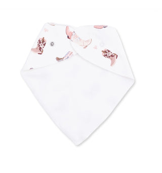 Angel Dear Buckarette Boots Bandana Bib