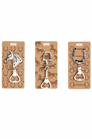 Mud pie metal bottle opener’s western 