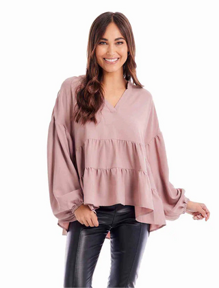 MudPie Orleans Flounce Top