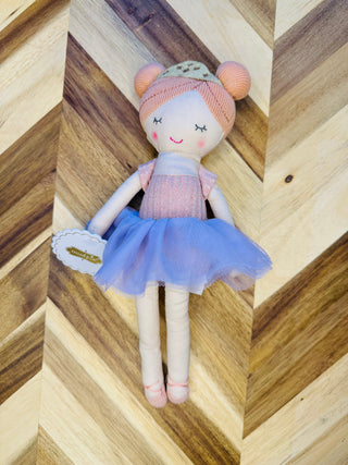 MudPie Plush Ballerina Dolls