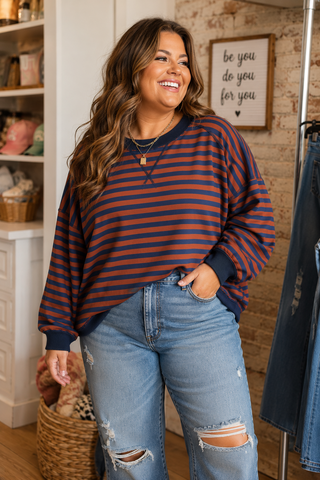 Curvy: Rust and relaxation Top