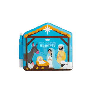 Mud Pie Nativity Water Wizard Book