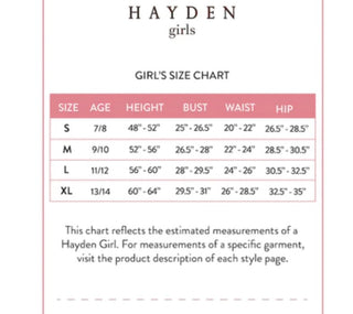 Hayden Girl Ribbed Colorblock Jumper