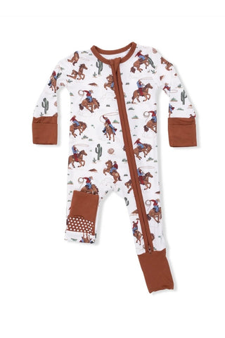 Infant: Angel Dear Convertible Romper Buckaroo Western