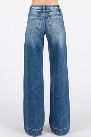 Back view of jeans