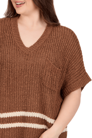 Mud Pie Theo  Sweater In Brown