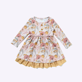 Girls: Rustic Floral Dress