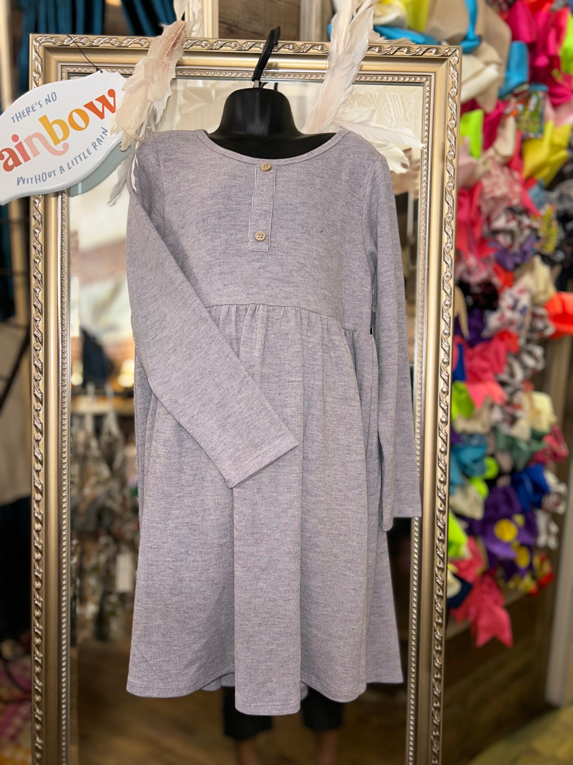 Sweater Heather Tween Dress by Mabel + Honey