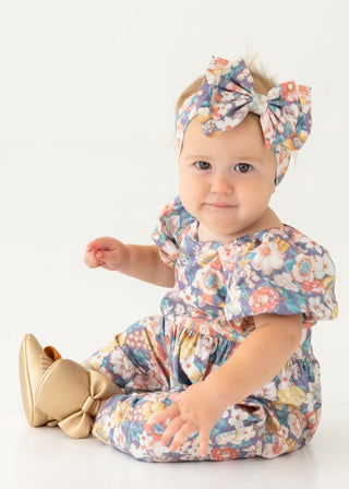 Flower Mae Romper by Mabel & Honey