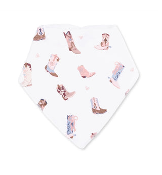 Angel Dear Buckarette Boots Bandana Bib