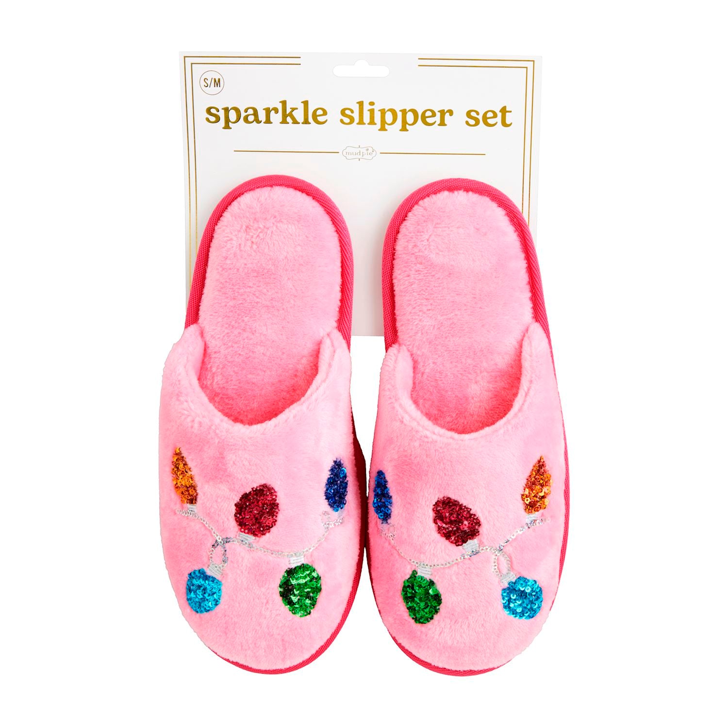 Holiday Sparkle Slipper by Mud Pie