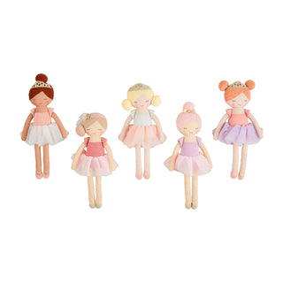 MudPie Plush Ballerina Dolls