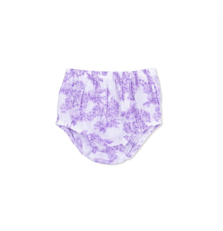 Angel Dear Lilac Floral Smocked Sundress with Bloomer