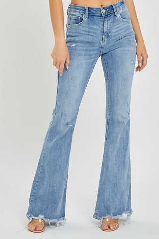 Risen Jeans Flare Style #RDP1271-N