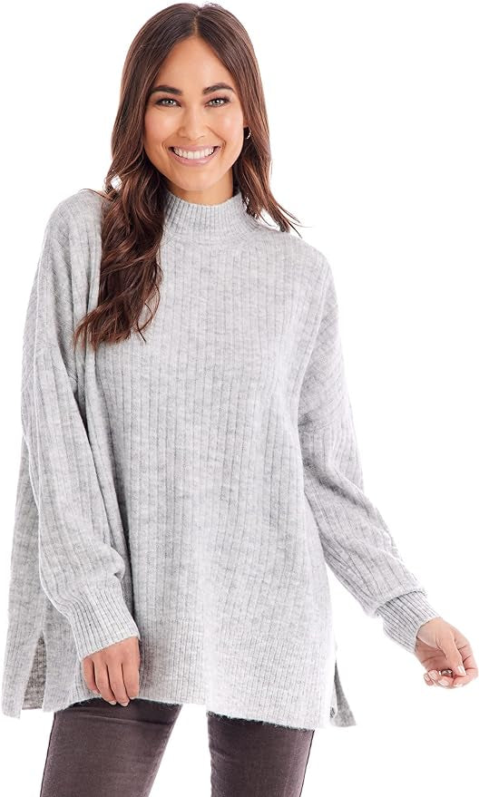 Milo Sweater in Gray By Mud Pie