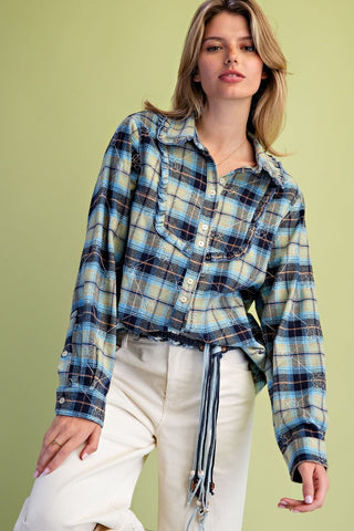 Plaid Perfection Top