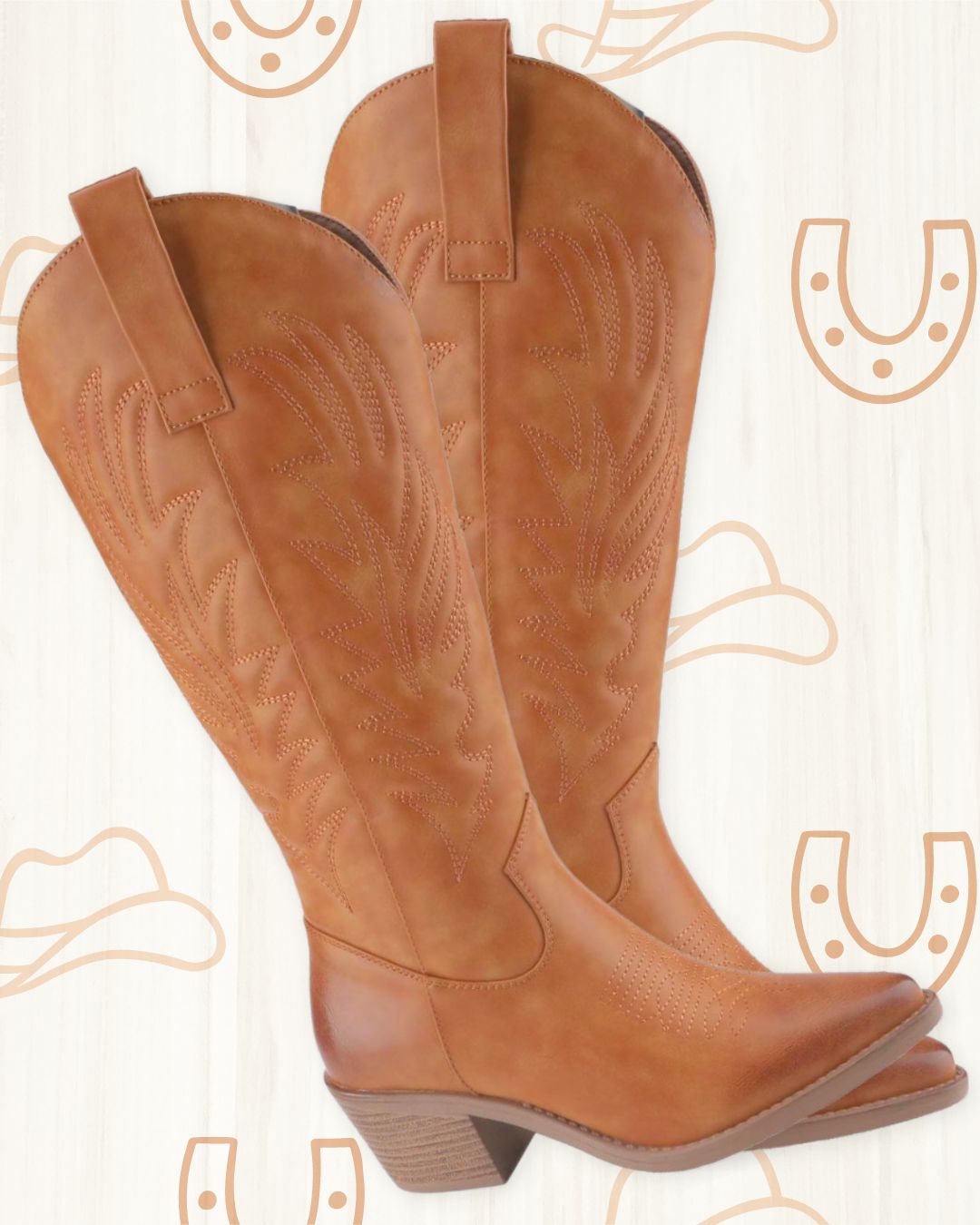 Lainey Tan Western Boot