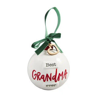 Mud Pie Round Christmas Tree Ornaments