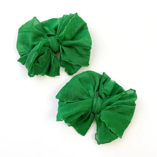 In Awe Ruffle Clip Bow Piggy Sets