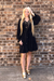 Brinley Black Dress