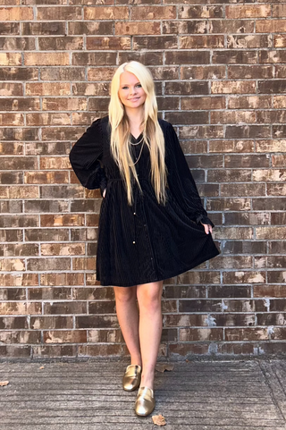 Brinley Black Dress