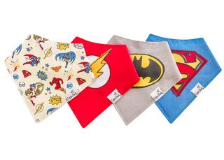 Copper Pearl Justice League Bandana Bibs