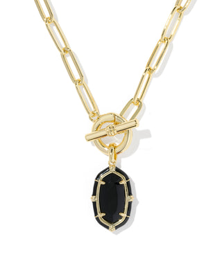 KENDRA SCOTT: ELISA ENAMEL LINK AND CHAIN NECKLACE