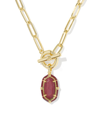 KENDRA SCOTT: ELISA ENAMEL LINK AND CHAIN NECKLACE