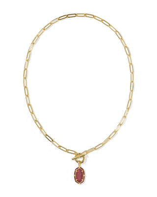 KENDRA SCOTT: ELISA ENAMEL LINK AND CHAIN NECKLACE