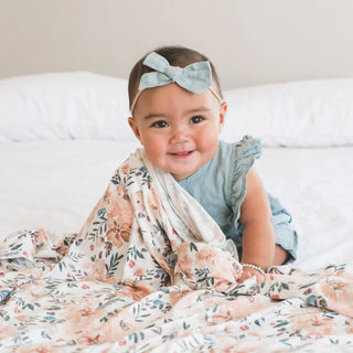 Copper Pearl Autumn Swaddle Blanket