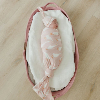 Copper Pearl Goosie Swaddle Blanket