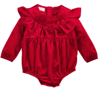 Mudpie Velvet Deep Red Bubble