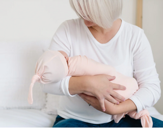 Copper Pearl Blush Swaddle Blanket