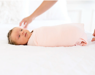 Copper Pearl Blush Swaddle Blanket