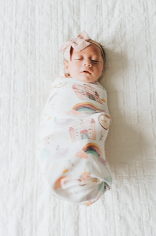 Copper Pearl Enchanted Swaddle Blanket