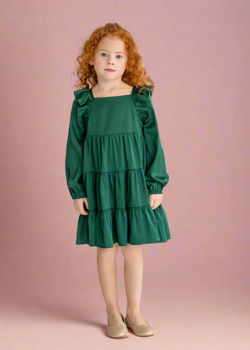 Isobella Chloe Mistletoe Tween Dress