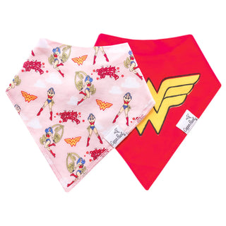 Copper Pearl Wonder Woman Bandana Bibs