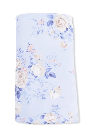 Floral patterned product on a white background