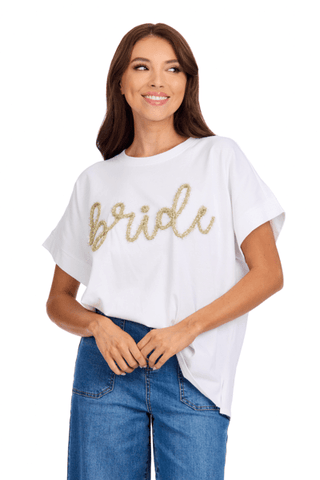 Mud Pie Bride Sparkle Top